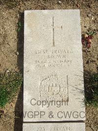 Boulogne Eastern Cemetery - Brown, Francis Richard