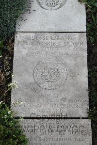 Boulogne Eastern Cemetery - Brown, Herbert Brinn