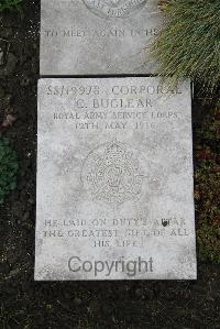 Boulogne Eastern Cemetery - Buglear, Charlie