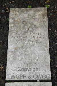 Boulogne Eastern Cemetery - Bunting, William