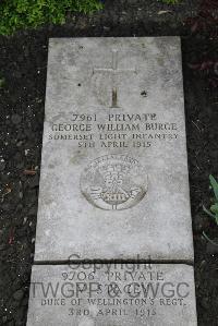 Boulogne Eastern Cemetery - Burge, George William