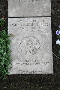 Boulogne Eastern Cemetery - Burgess, James Reginald Holmes