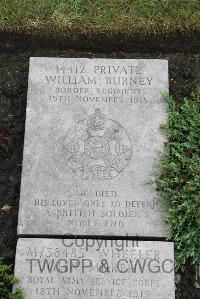 Boulogne Eastern Cemetery - Burney, William