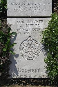 Boulogne Eastern Cemetery - Butler, A