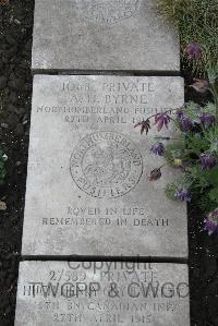 Boulogne Eastern Cemetery - Byrne, Albert Henry