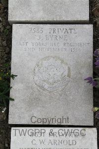 Boulogne Eastern Cemetery - Byrne, J