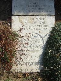 Boulogne Eastern Cemetery - Cleland, Albert Victor