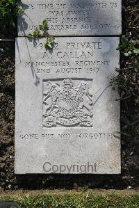 Boulogne Eastern Cemetery - Callan, Arthur