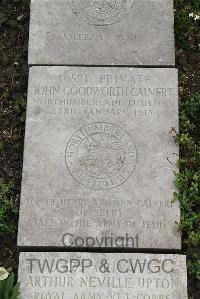 Boulogne Eastern Cemetery - Calvert, John Goodworth