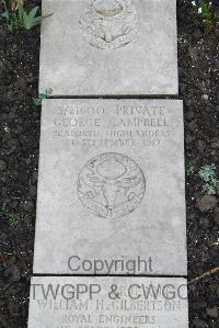 Boulogne Eastern Cemetery - Campbell, George