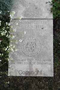 Boulogne Eastern Cemetery - Campbell, William