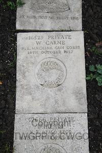 Boulogne Eastern Cemetery - Carne, William