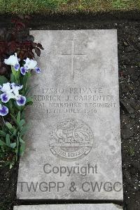 Boulogne Eastern Cemetery - Carpenter, Fredrick James