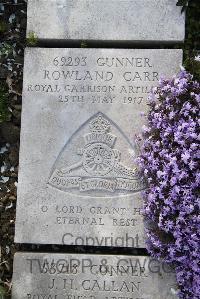 Boulogne Eastern Cemetery - Carr, Rowland