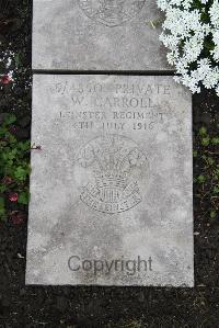 Boulogne Eastern Cemetery - Carroll, W