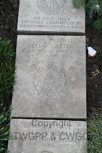 Boulogne Eastern Cemetery - Carter, Mark