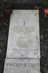 Boulogne Eastern Cemetery - Carter, Walter