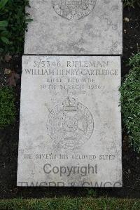 Boulogne Eastern Cemetery - Cartledge, William Henry