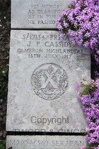 Boulogne Eastern Cemetery - Cassidy, James Felix