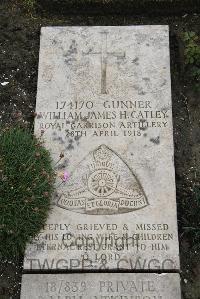 Boulogne Eastern Cemetery - Catley, William James Horace