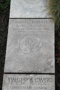 Boulogne Eastern Cemetery - Cawdell, Arthur William