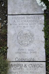 Boulogne Eastern Cemetery - Channell, Albert Henry