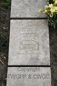 Boulogne Eastern Cemetery - Chaplin, Charles Frederick