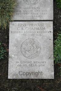 Boulogne Eastern Cemetery - Chapman, Charles Benjamin