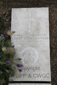 Boulogne Eastern Cemetery - Chapman, Ernest John