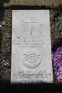 Boulogne Eastern Cemetery - Chorley, Arthur Reginald