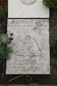 Boulogne Eastern Cemetery - Clarkson, Charles Arthur