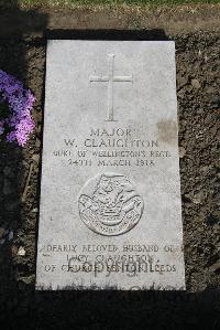 Boulogne Eastern Cemetery - Claughton, Wilfrid