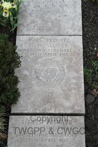 Boulogne Eastern Cemetery - Clover, G W