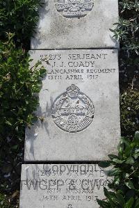 Boulogne Eastern Cemetery - Coady, John James