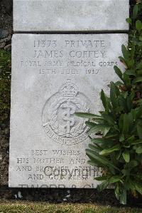 Boulogne Eastern Cemetery - Coffey, James