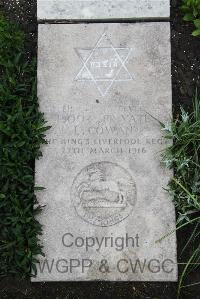 Boulogne Eastern Cemetery - Cohen, Leslie