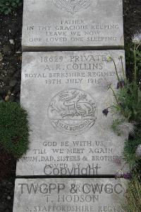 Boulogne Eastern Cemetery - Collins, Albert Richard