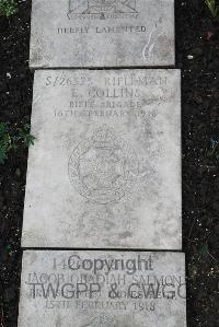 Boulogne Eastern Cemetery - Collins, E