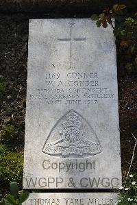 Boulogne Eastern Cemetery - Conder, Wilfred Agustus