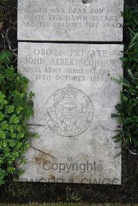 Boulogne Eastern Cemetery - Connor, John Albert