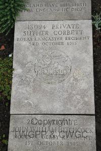 Boulogne Eastern Cemetery - Corbett, Suther Sam