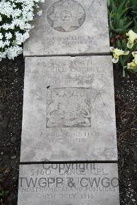 Boulogne Eastern Cemetery - Corley, Ezekiel