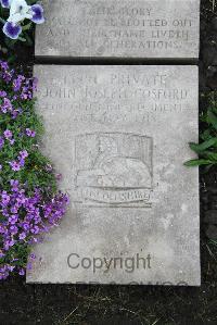 Boulogne Eastern Cemetery - Cosford, John Joseph