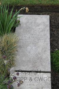 Boulogne Eastern Cemetery - Coulson, J W