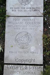 Boulogne Eastern Cemetery - Coulson, William