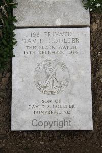 Boulogne Eastern Cemetery - Coulter, David