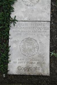 Boulogne Eastern Cemetery - Couvell, Francis George