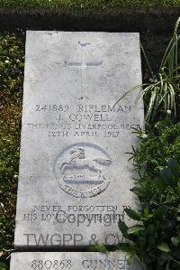 Boulogne Eastern Cemetery - Cowell, Joseph