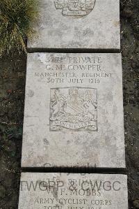 Boulogne Eastern Cemetery - Cowper, Gordon Murray