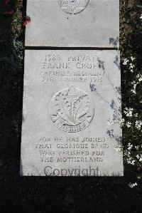 Boulogne Eastern Cemetery - Croft, Frank